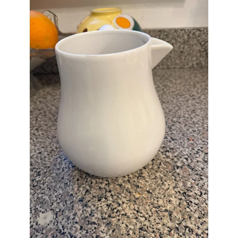Williams Sonoma Hot Chocolate Pot No Cover White Ceramic Microwave Safe